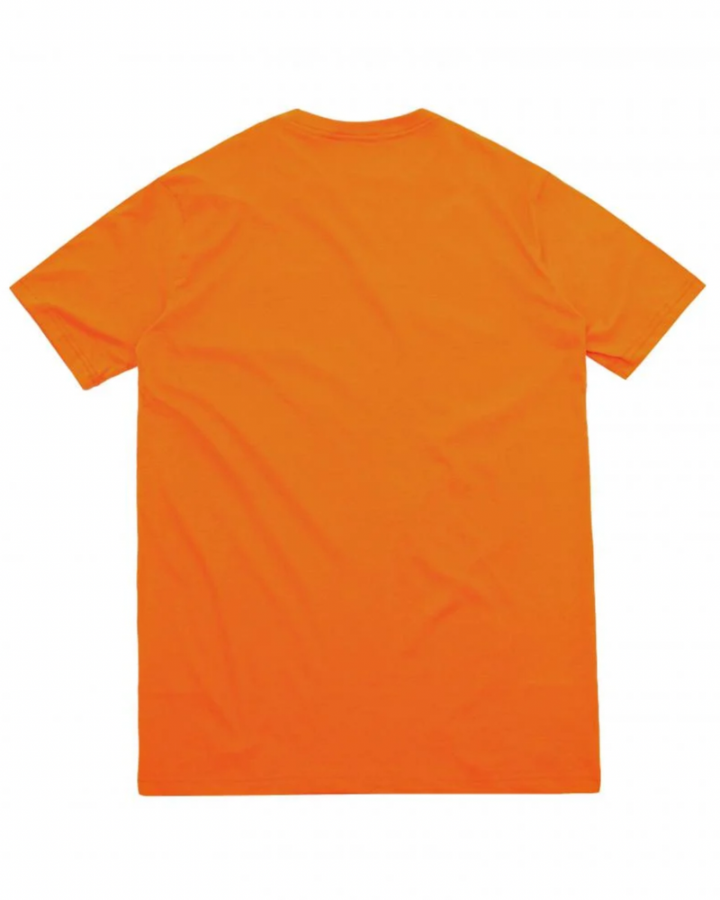 Camiseta Básica Fire Cone Letters (Laranja)