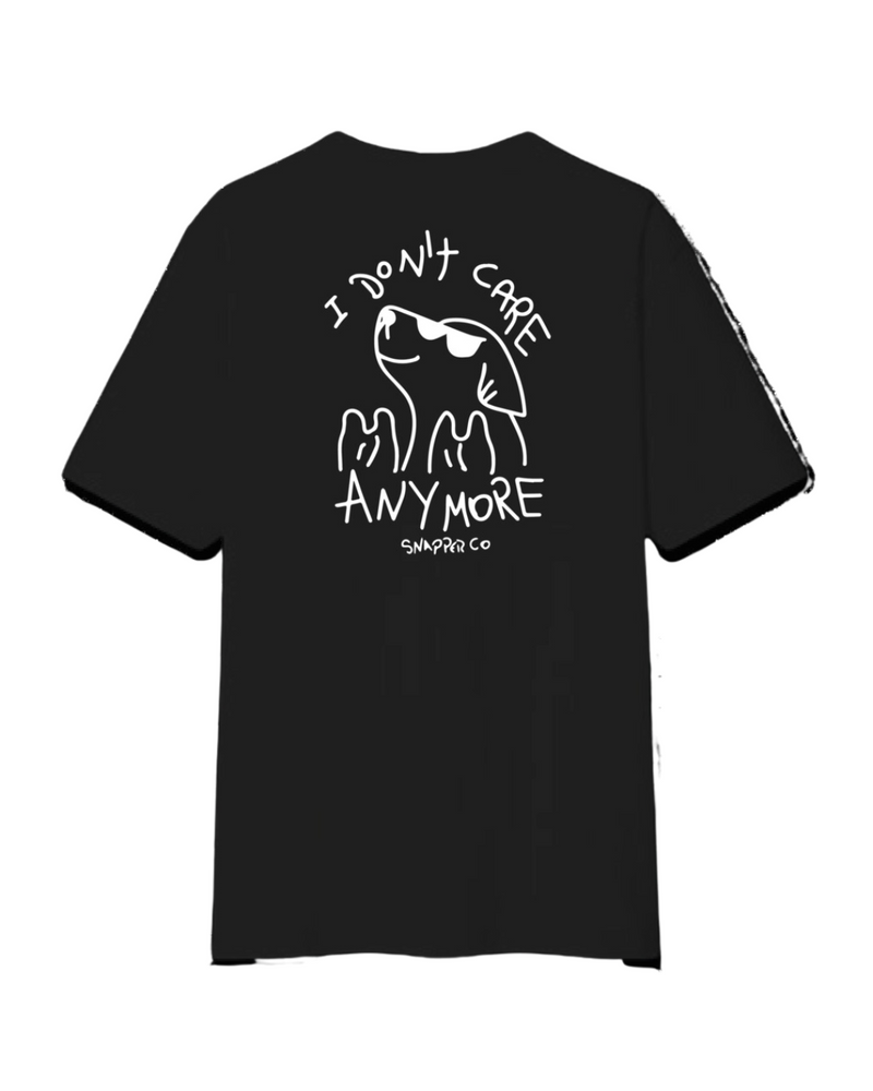 CAMISETA I DON'T CARE PRETO